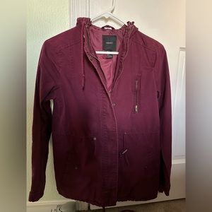 Maroon Jacket from Forever 21